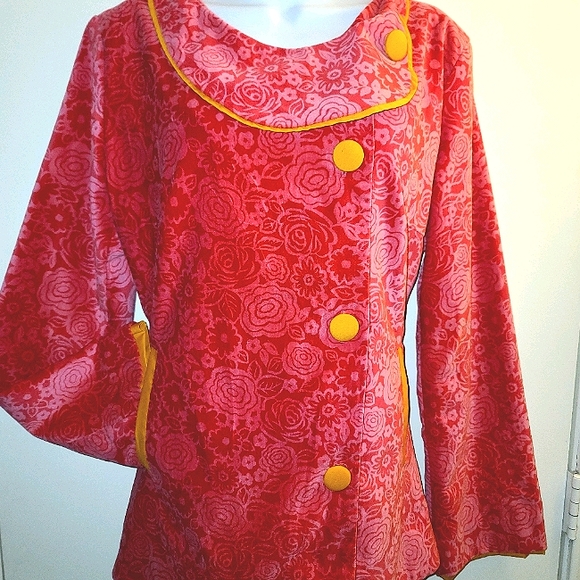 Ollie Sang Jackets & Blazers - 💐Ollie Sang velvet Rose Blazer